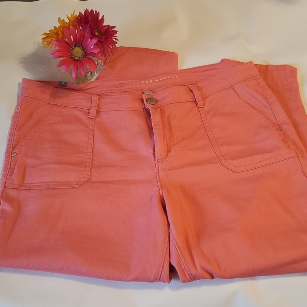 LC Pink Ankle Lightweight Pants